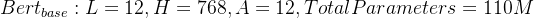 【深度学习】预训练语言模型-BERT,Bert_{base}:L=12,H=768,A=12,TotalParameters=110M,第11张