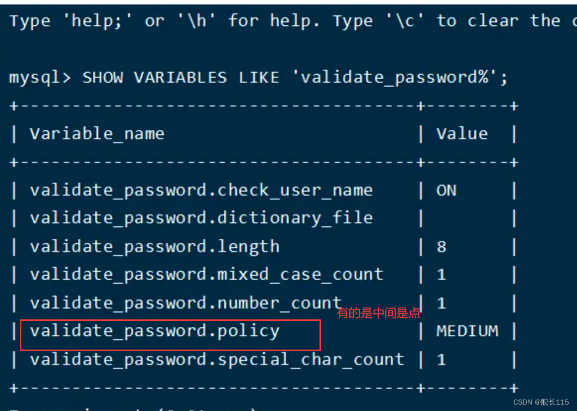 mysql Your password does not satisfy the current policy requirements,第2张