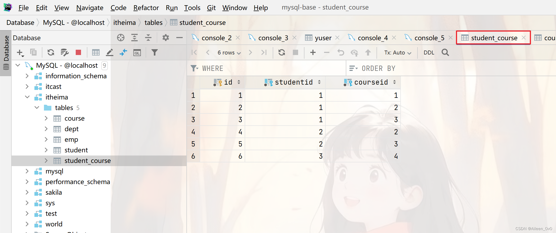 【MySQL】多表关系的基本学习,中间表,第6张