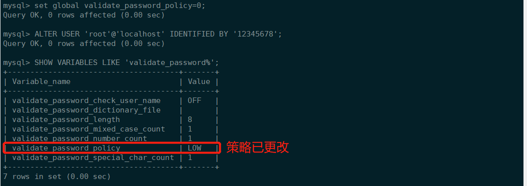 MySQL问题：ERROR 1819 (HY000): Your password does not satisfy the current policy requirements,image-20230225140956808,第4张