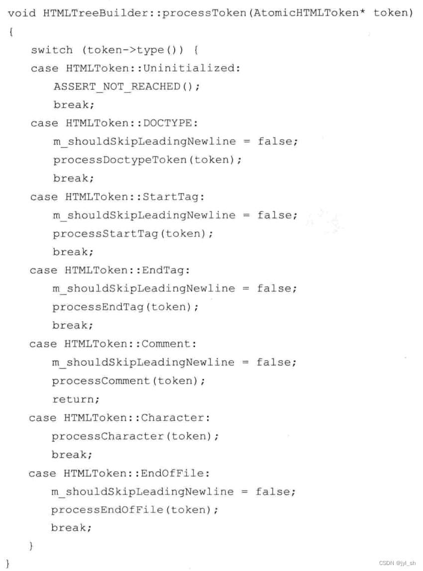 《WebKit 技术内幕》学习之五（2）： HTML解释器和DOM 模型,第5张