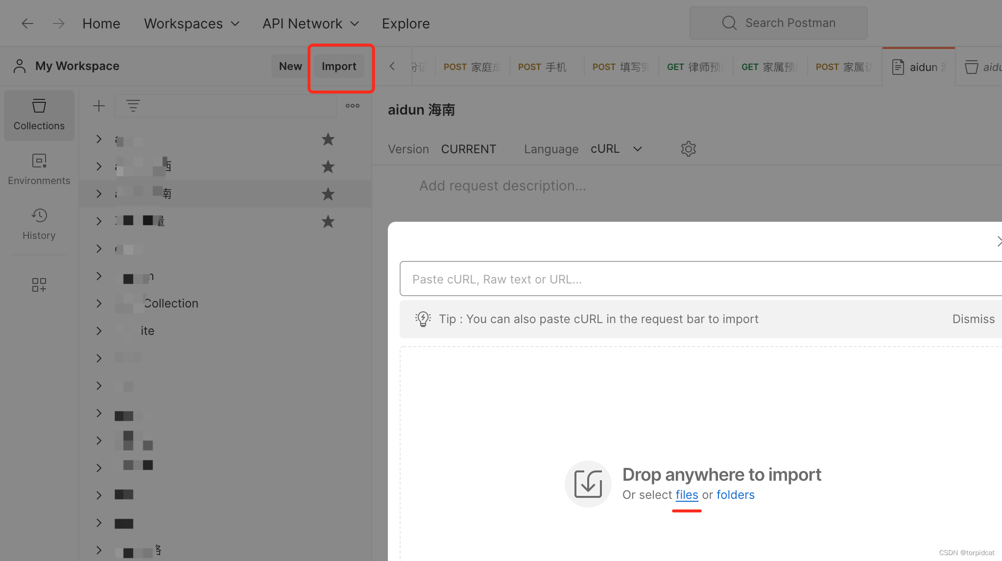 postman 文档、导出json脚本 导出响应数据 response ，showdoc导入postman json脚本 导出为文档word或markdown,第9张