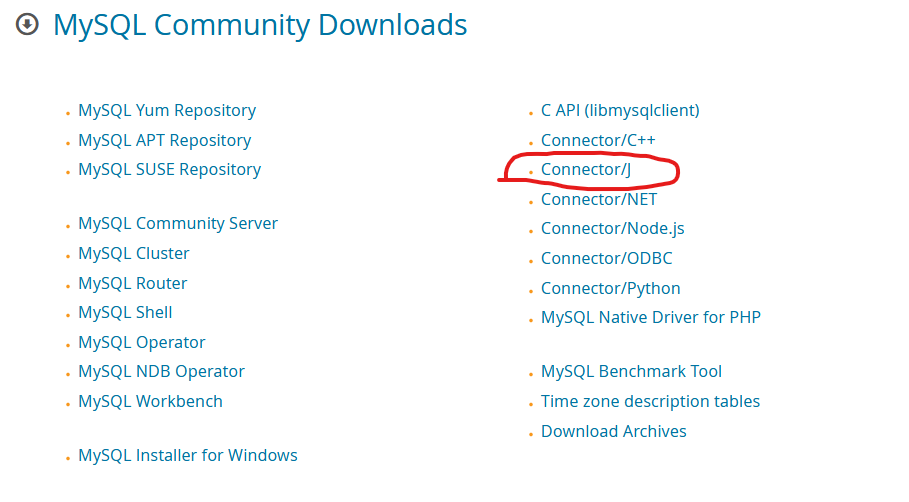 JDBC驱动包下载教程mysql-connector-java.jar包的下载教程,第3张