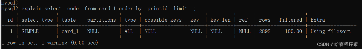 超详细 mysql 主键索引、唯一索引、普通索引、联合索引的区别与实例说明,不使用索引,第5张