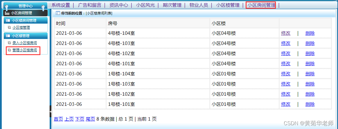 基于JAVA+Springboot+Thymeleaf前后端分离项目：社区疫情防控系统设计与实现,第26张