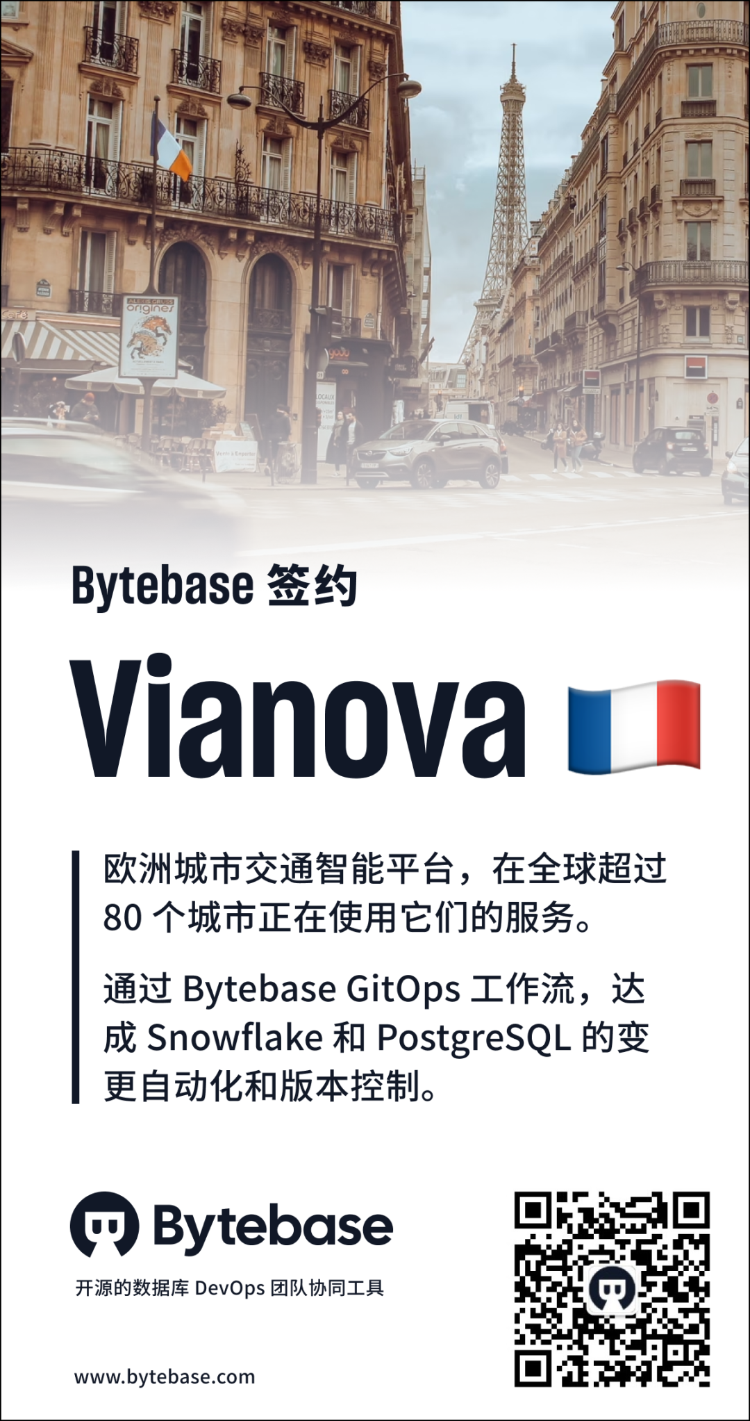 Bytebase 签约 Vianova，助力欧洲城市交通智能平台中 Snowflake 和 PG 的变更自动化及版本控制,file,第1张