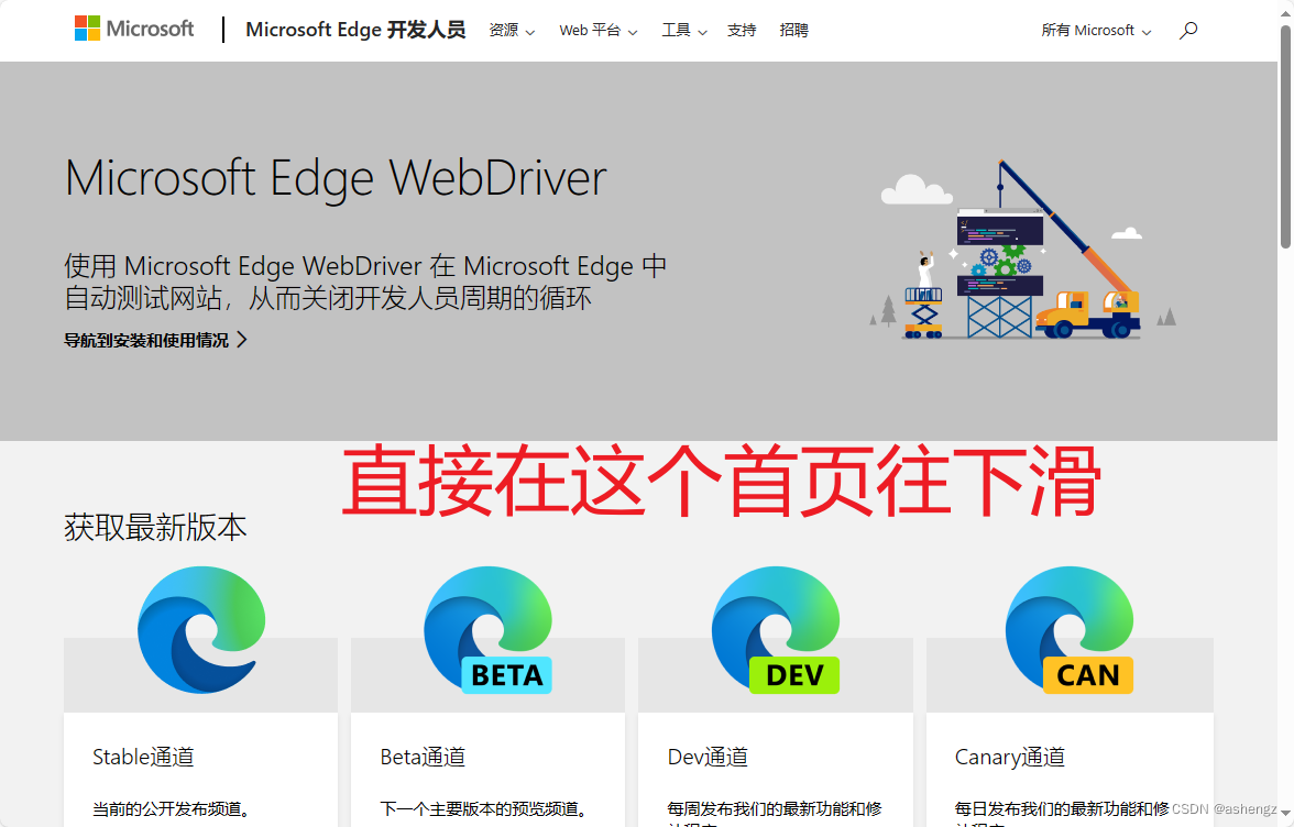 selenium 驱动 Edge浏览器,解决selenium打开Edge浏览器闪退问题,第2张