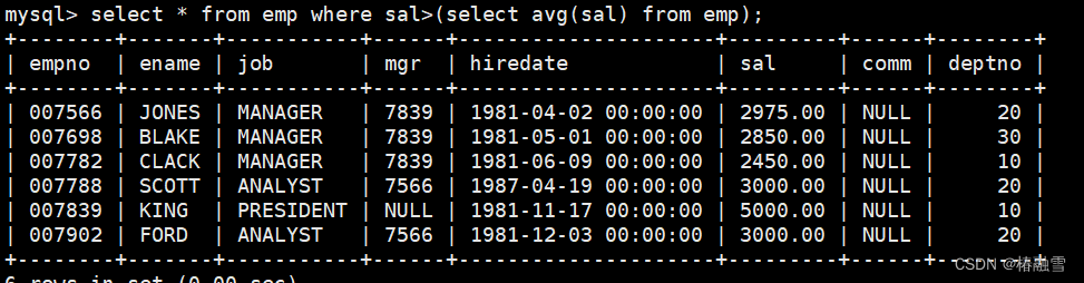 【MySQL】MySQL复合查询--多表查询自连接子查询,在这里插入图片描述,第5张