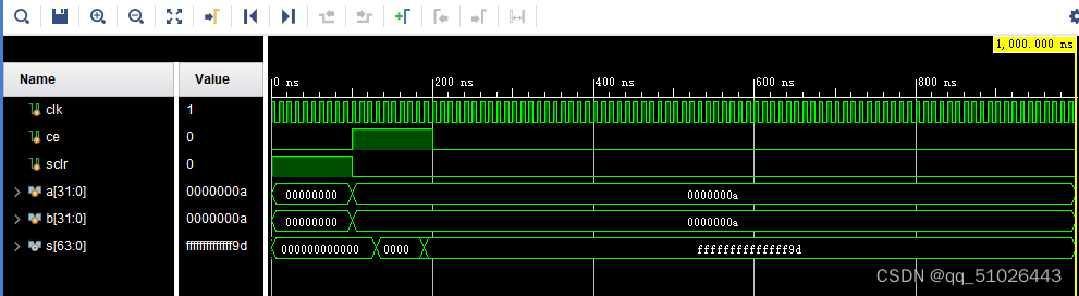 vivado 乘加器与累加器的ip仿真,第10张