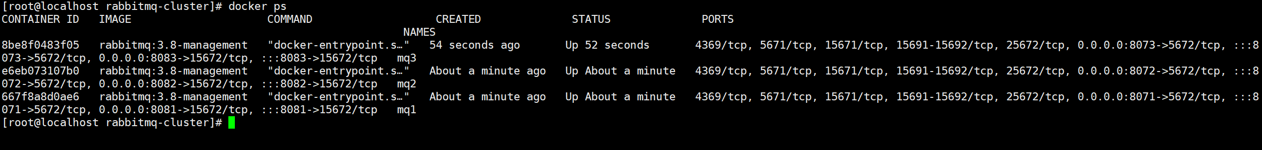 【RabbitMQ】RabbitMQ 集群的搭建 —— 基于 Docker 搭建 RabbitMQ 的普通集群，镜像集群以及仲裁队列,第5张