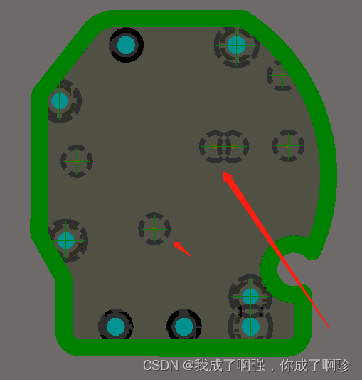 AD（Altium Designer）AD16设置铺铜过孔连接方式、焊盘连接方式（四层板）,第6张