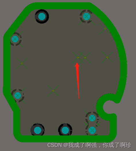 AD（Altium Designer）AD16设置铺铜过孔连接方式、焊盘连接方式（四层板）,第8张