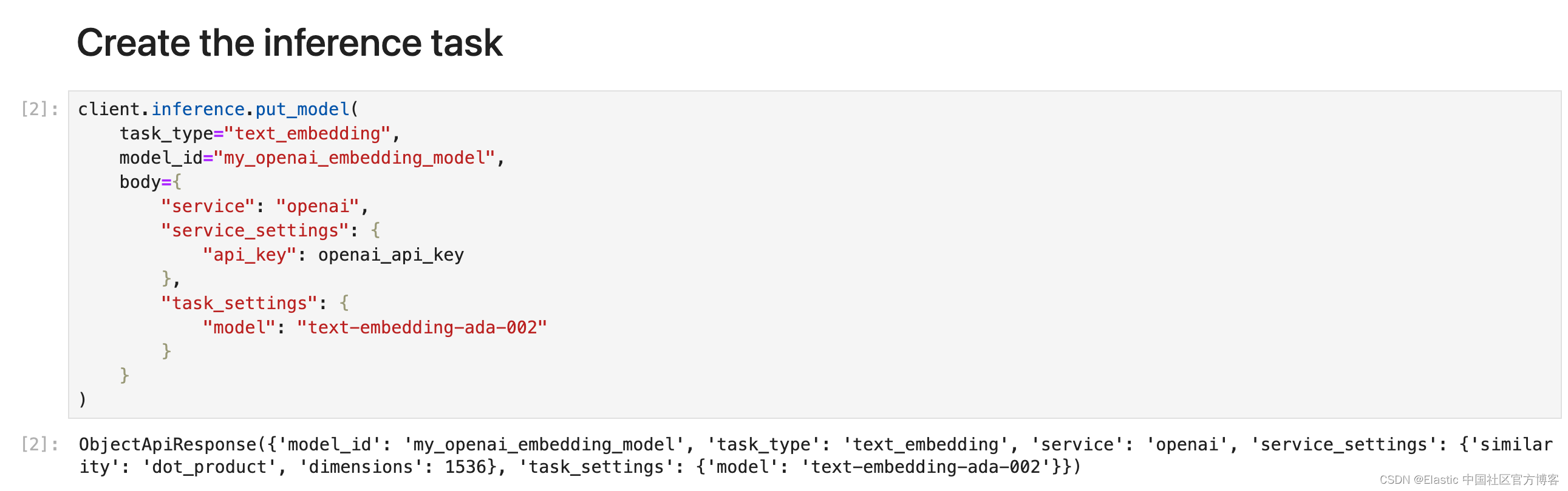 Elasticsearch：使用 Inference API 进行语义搜索,第4张