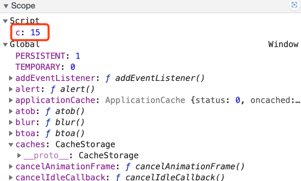 Javascript中var和let之间的区别,在这里插入图片描述,第3张