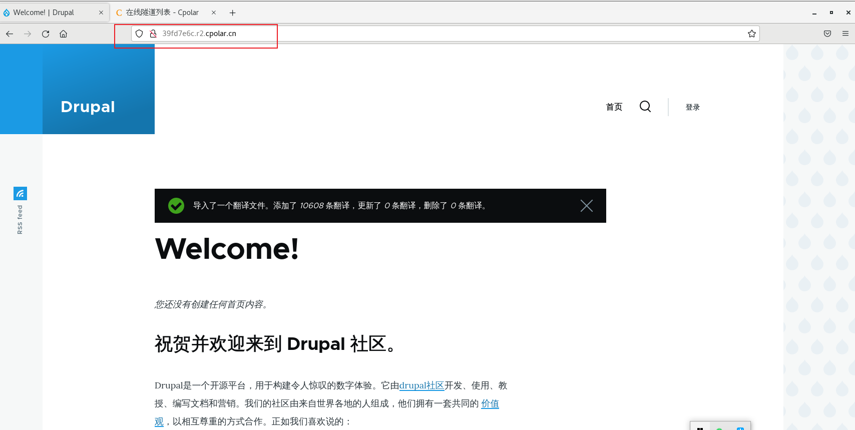 开源内容管理框架Drupal在Docker本地部署并实现公网远程访问,image-20231010104804477,第11张