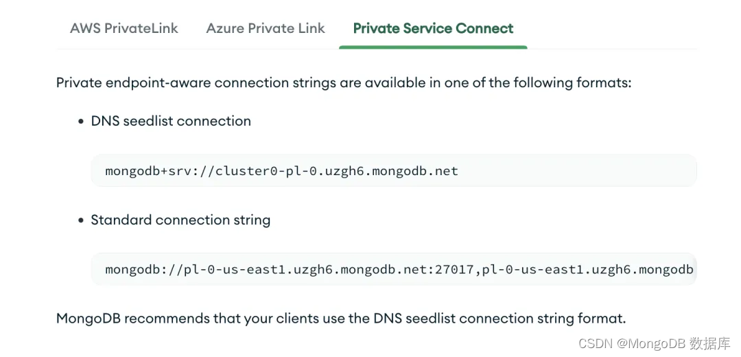 一文读懂：MongoDB Atlas怎样在AWS和Google Cloud上进行私有端点配置？,在这里插入图片描述,第11张