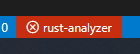 vscode中 rust-analyzer插件报错 failed to find any projects in [AbsPathBuf 或者FetchWorkspaceError的解决办法,在这里插入图片描述,第1张