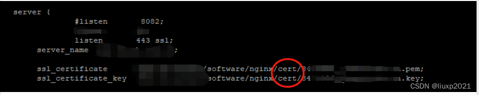 Nginx配置证书报错nginx: [emerg] cannot load certificate “..softwarenginxzhifu.pem“: BIO,第2张