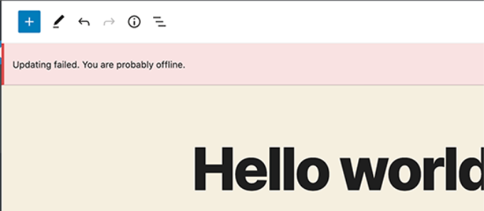 13个常见的 WordPress 块编辑器问题以及如何修复它们,更新失败错误,第7张