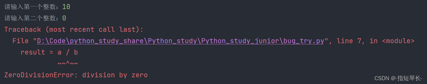 Python急速入门——（第十章：bug和调试）,在这里插入图片描述,第1张