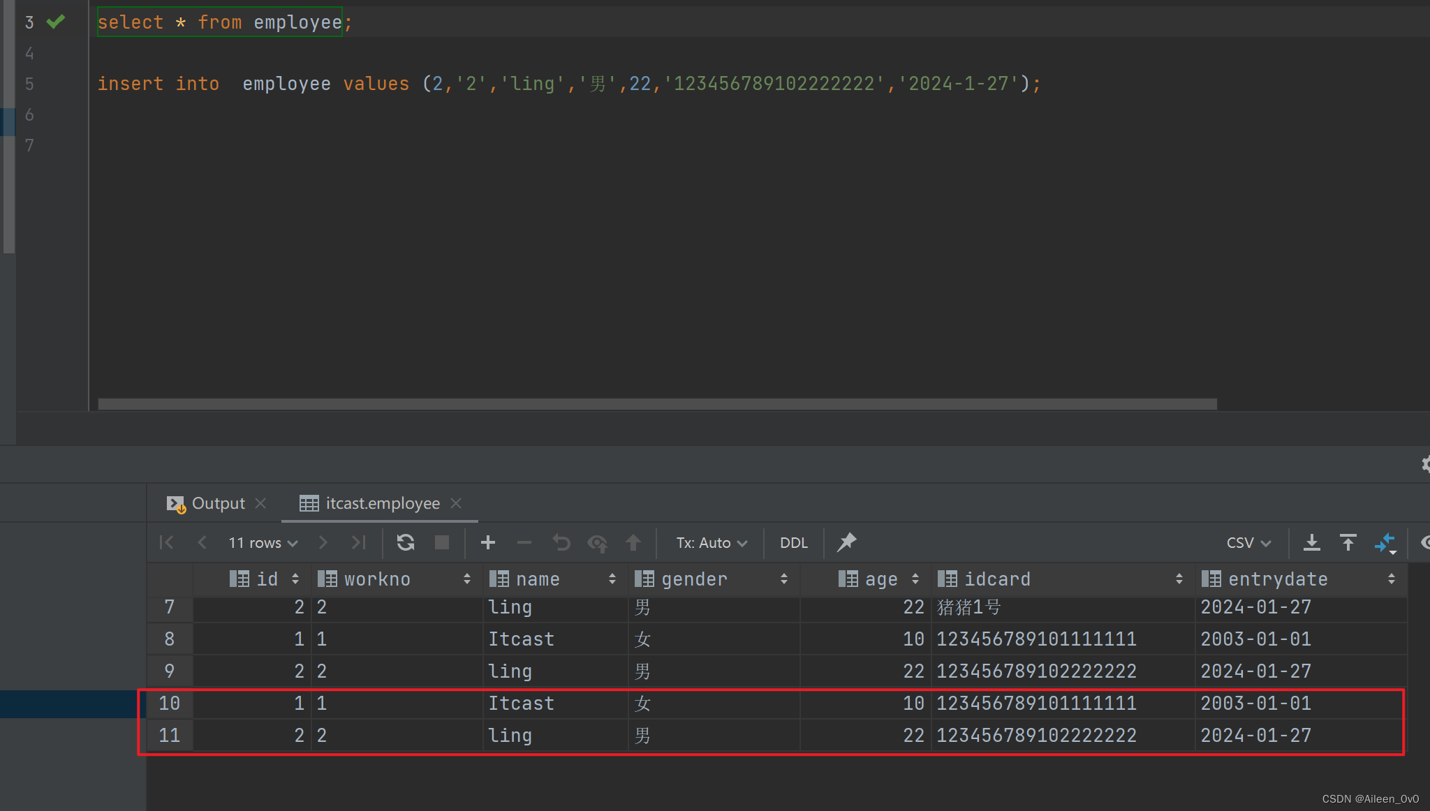 【MySQL】学习如何通过DML更新数据库的数据,给全部字段添加数据,第3张