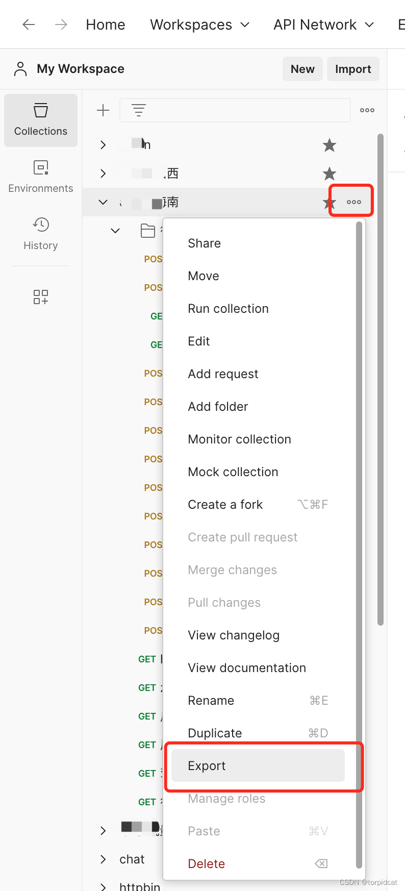 postman 文档、导出json脚本 导出响应数据 response ，showdoc导入postman json脚本 导出为文档word或markdown,第6张