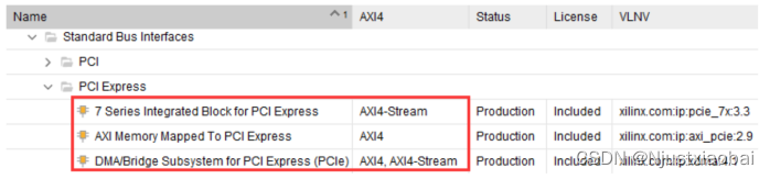 FPGA（基于xilinx）中PCIe介绍以及IP核XDMA的使用,在这里插入图片描述,第3张