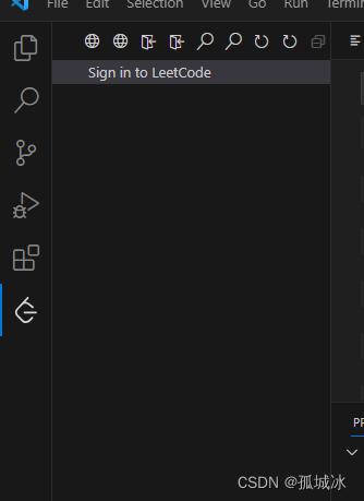 【VScode和Leecode的爱恨情仇】command ‘leetcode.signin‘ not found,在这里插入图片描述,第7张