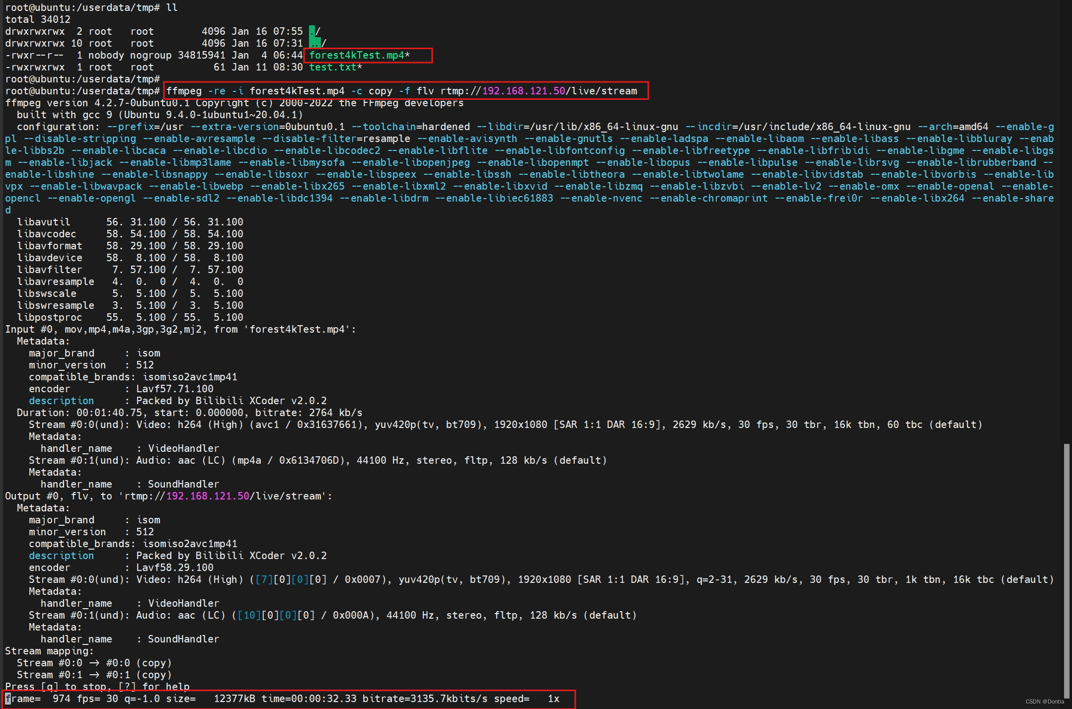 Docker RTMP服务器搭建与视频流推送示例（流媒体服务器tiangolonginx-rtmp，推流客户端ffmpeg）,在这里插入图片描述,第6张