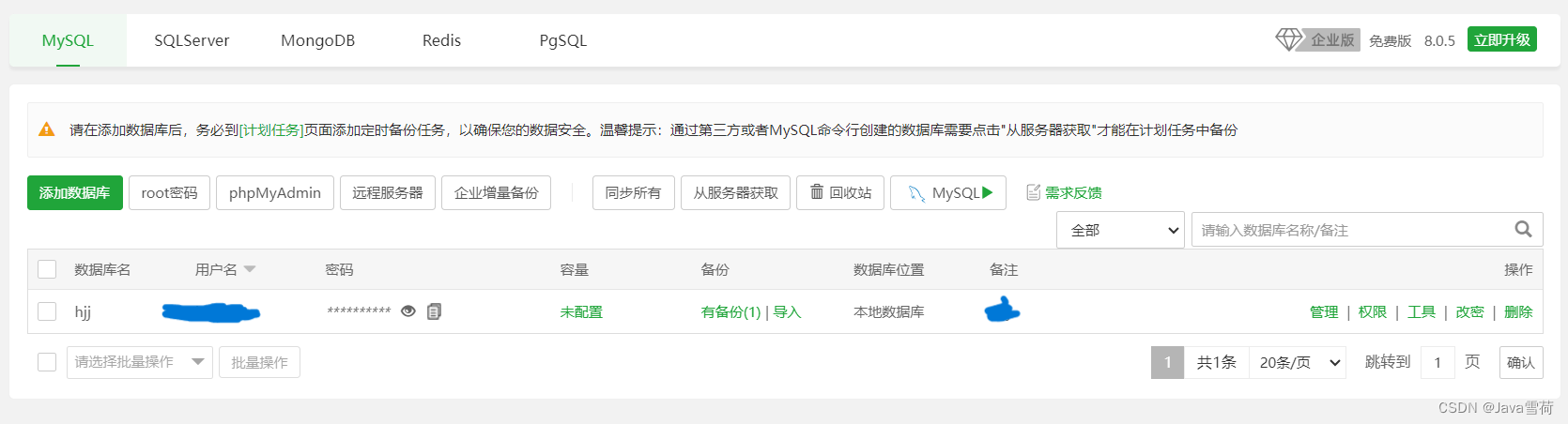 宝塔部署 Vue + Spring Boot + MySQL + Redis 项目保姆级教程,第5张