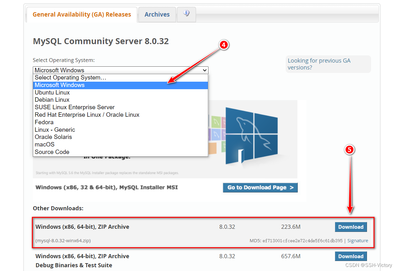 MySQL8.0.32的安装与配置,在这里插入图片描述,第4张