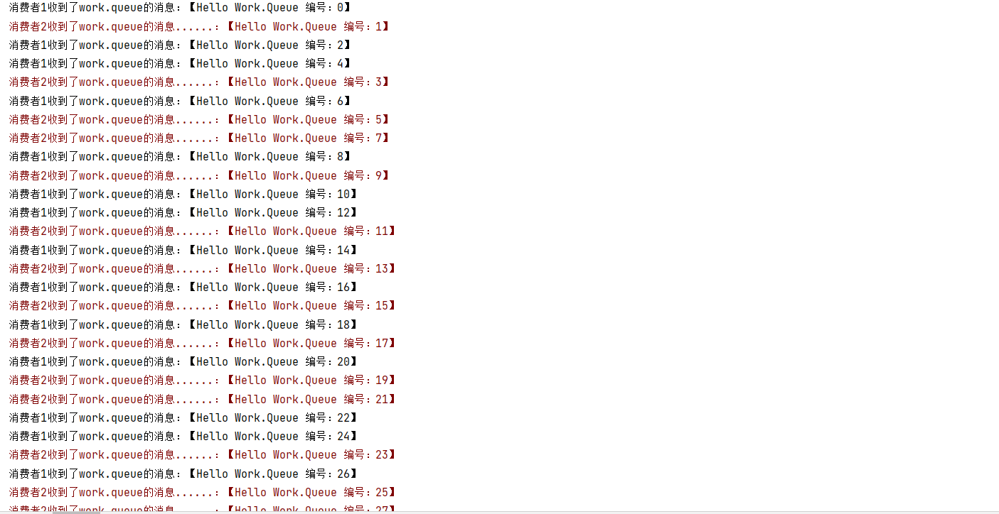 【RabbitMQ】WorkQueue,第4张