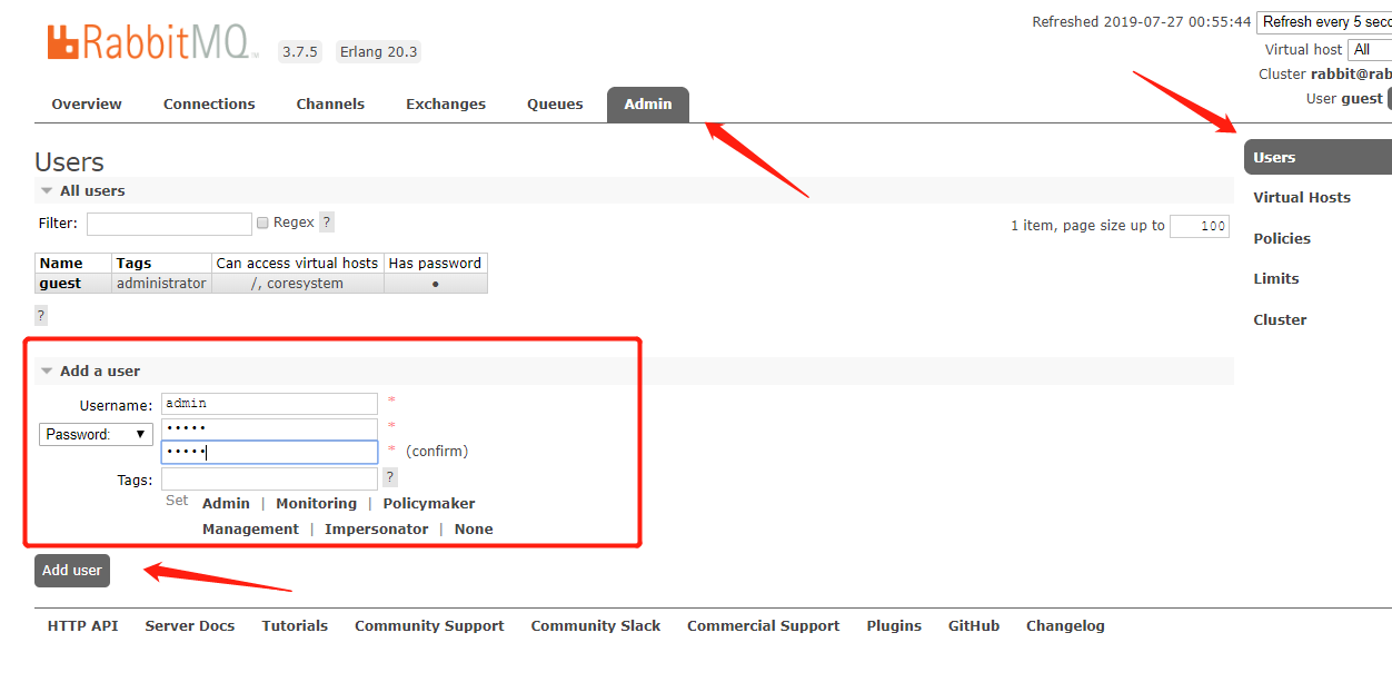 RabbitMQ 消息中间件与集群的部署,1564160167548,第13张