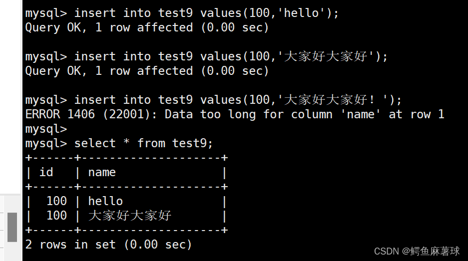 【MySQL】数据类型——MySQL的数据类型分类、数值类型、小数类型、字符串类型,在这里插入图片描述,第22张