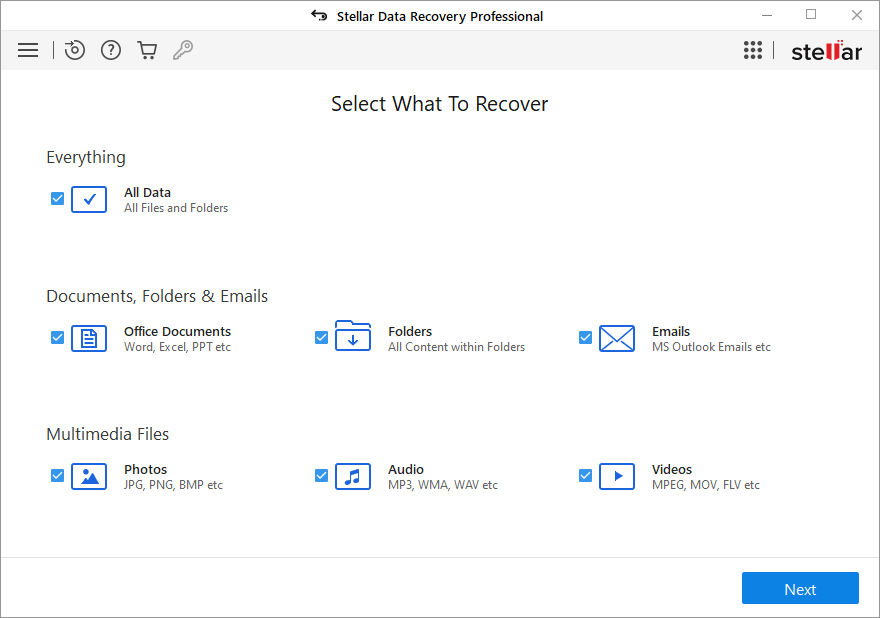 适用于 Windows 1110 电脑 的 13 个最佳文件恢复软件,恒星数据恢复专业版,第4张