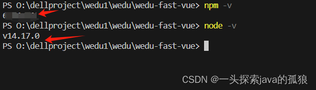 npm WARN npm npm does not support Node.js v14.17.0 npm WARN npm You should probably upgrade to a new,在这里插入图片描述,第4张