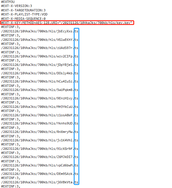 python 爬虫 m3u8 视频文件 加密解密 整合mp4,第2张