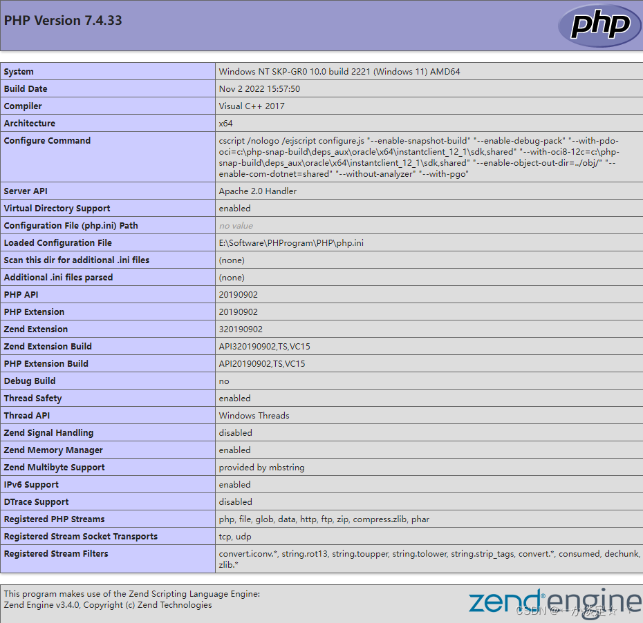 Windows 11 本地 php 开发环境搭建：PHP + Apache + MySQL +VSCode 安装和环境配置,在这里插入图片描述,第13张