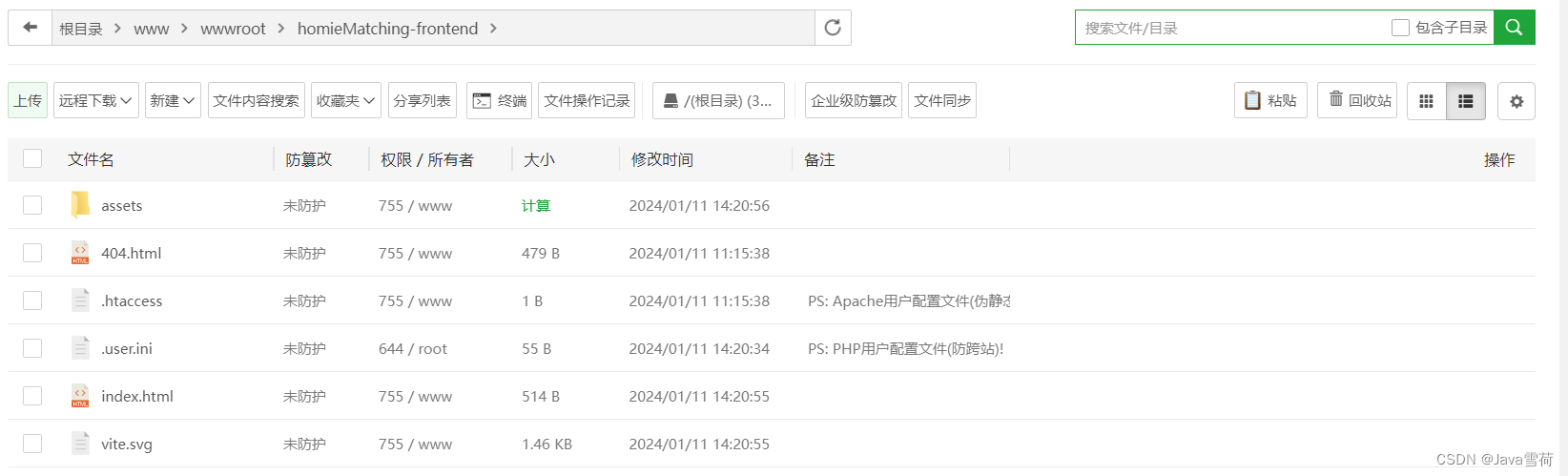 宝塔部署 Vue + Spring Boot + MySQL + Redis 项目保姆级教程,第22张