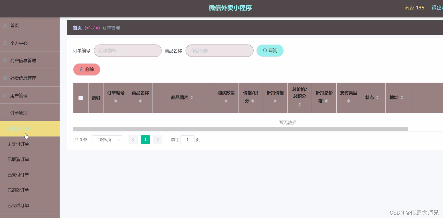 点餐|外卖订餐小程序|基于微信小程序的外卖订餐系统设计与实现(源码+数据库+文档),第17张