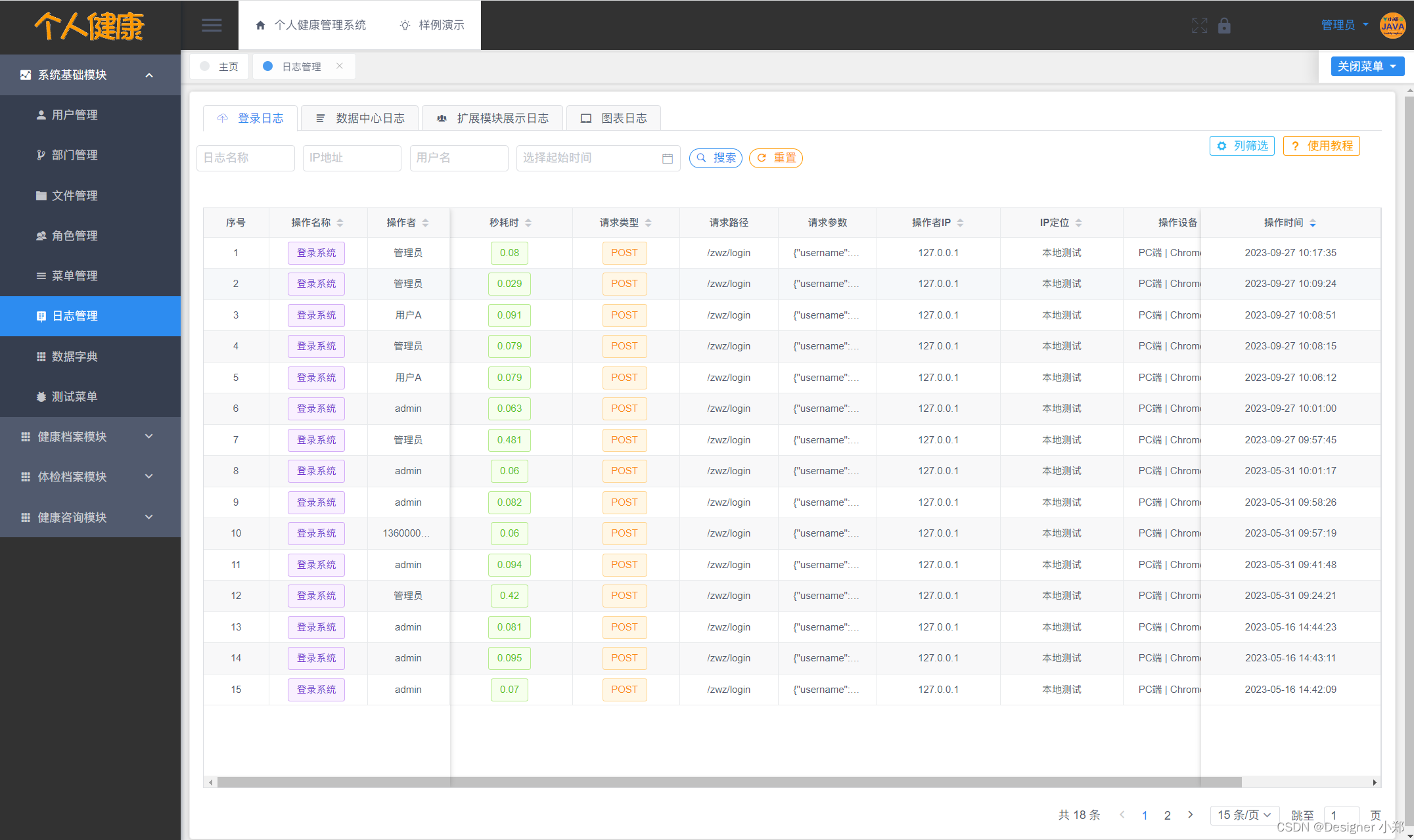 个人健康管理系统 毕业设计 JAVA+Vue+SpringBoot+MySQL,在这里插入图片描述,第9张