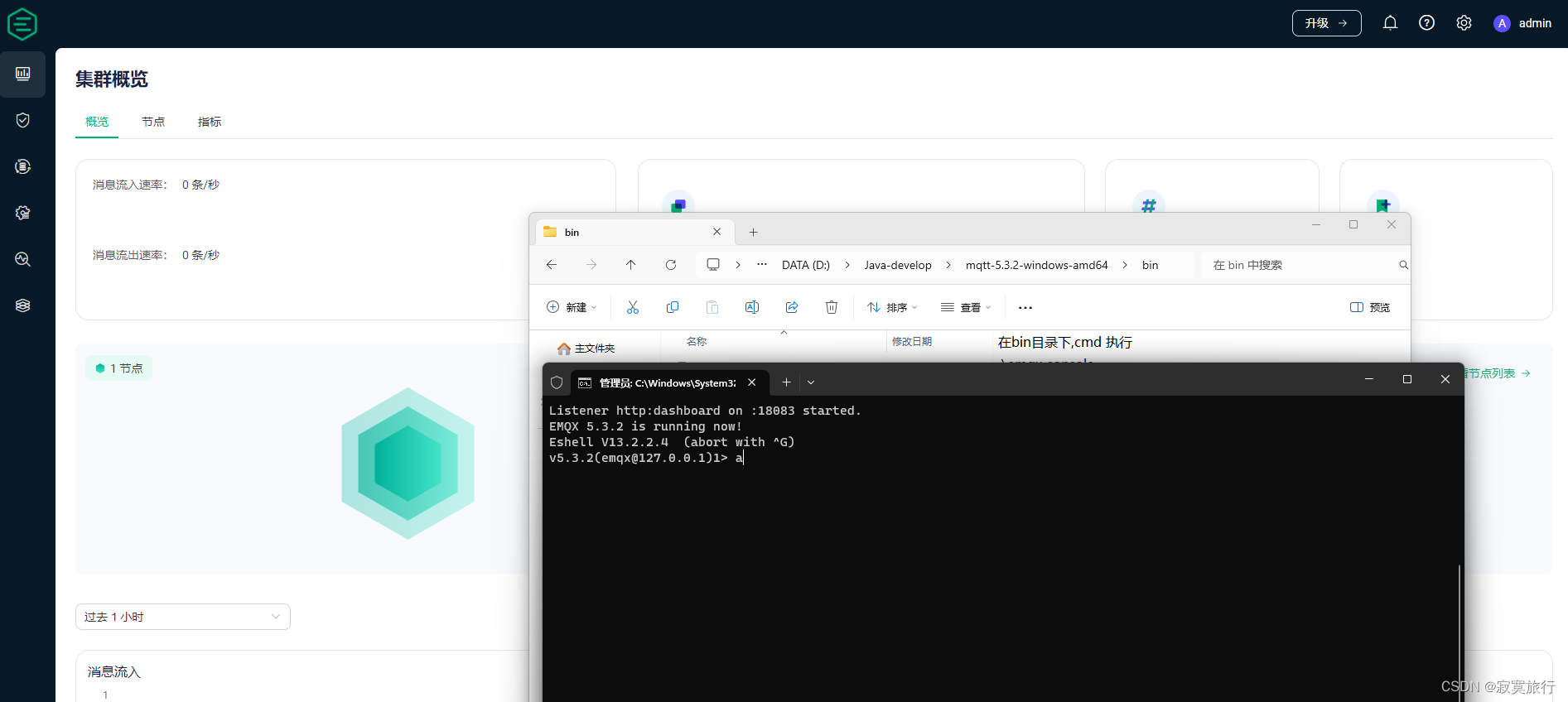 springboot集成mqtt,MQTT管理页面,第1张