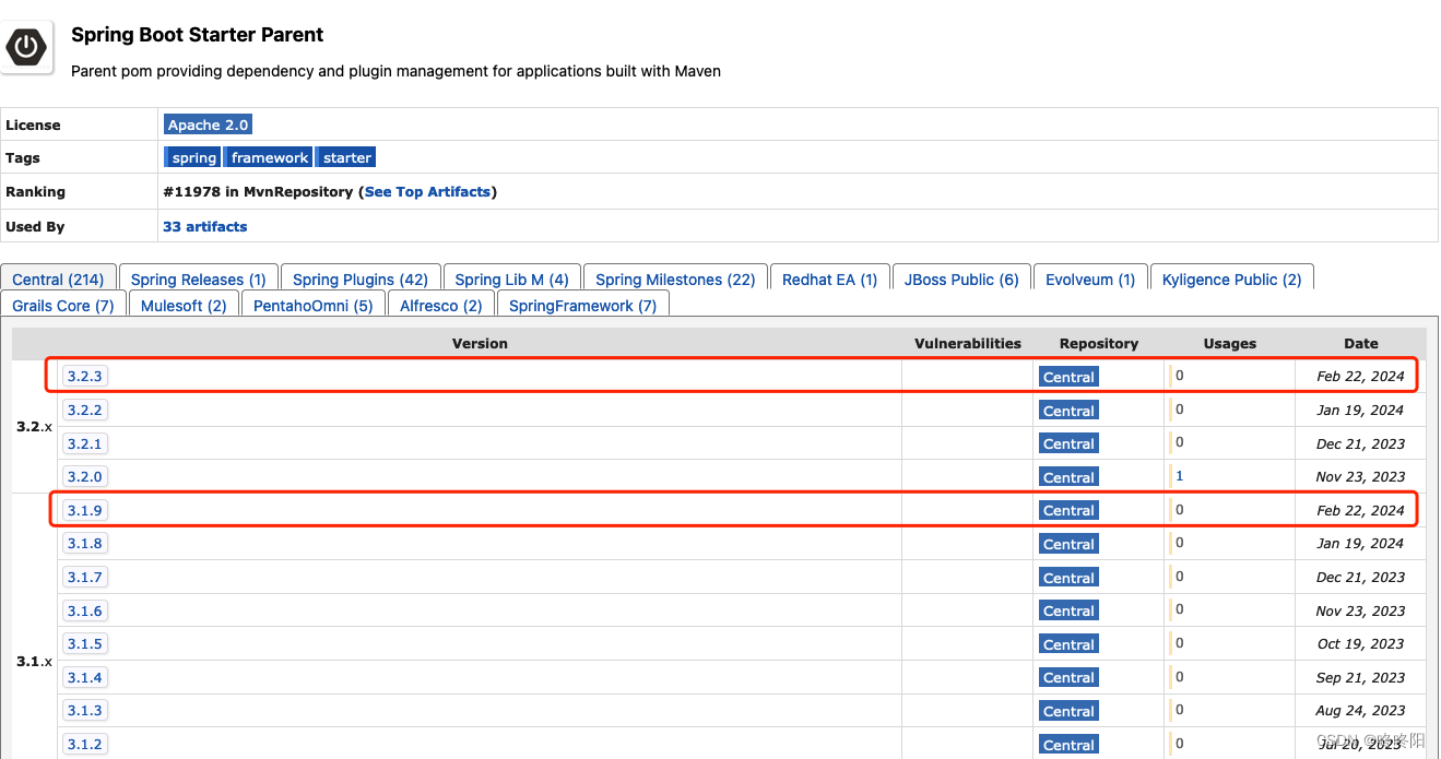 spring boot 修复 Spring Framework URL解析不当漏洞（CVE-2024-22243）,第1张