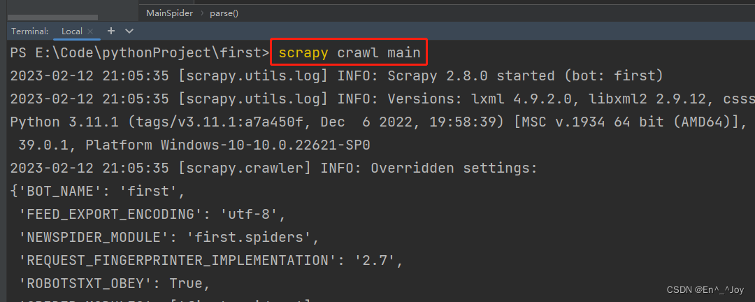 Scrapy框架（高效爬虫）,在这里插入图片描述,第3张