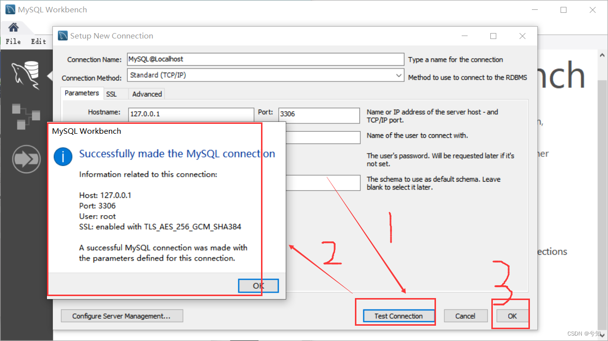 mysql workbench使用教程,在这里插入图片描述,第4张