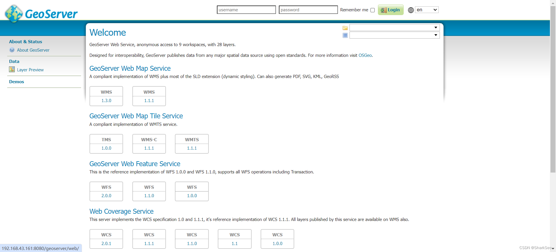 GeoServer SQL 注入漏洞复现（CVE-2023-25157）附poc,在这里插入图片描述,第1张