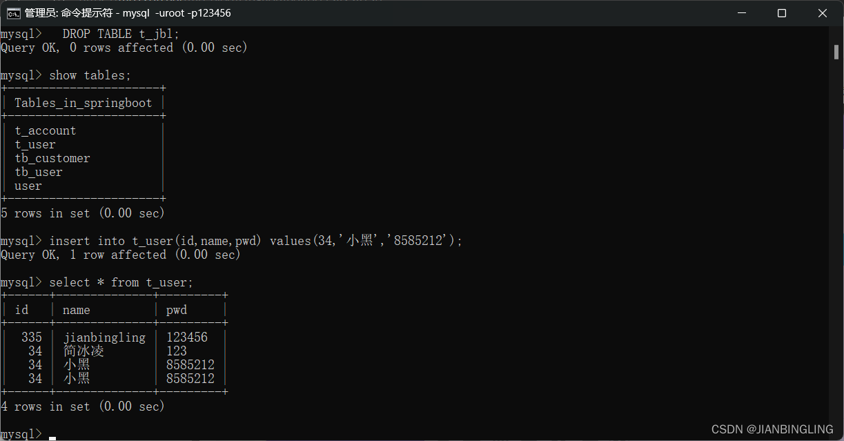 Spring Boot MySQL数据库的使用,第44张