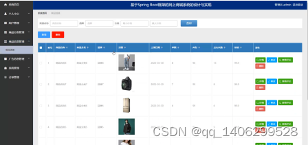 springboot基于spring boot框架的网上商城系统的设计与实现,在这里插入图片描述,第11张