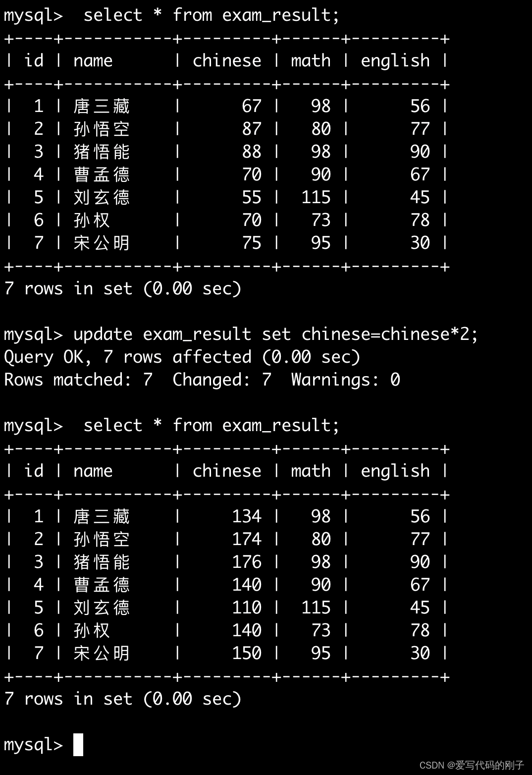 【MySQL】基本查询（2）,在这里插入图片描述,第6张