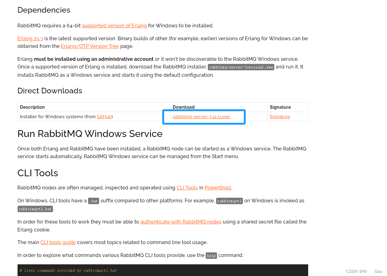 RabbitMq - windows 系统上安装,在这里插入图片描述,第2张